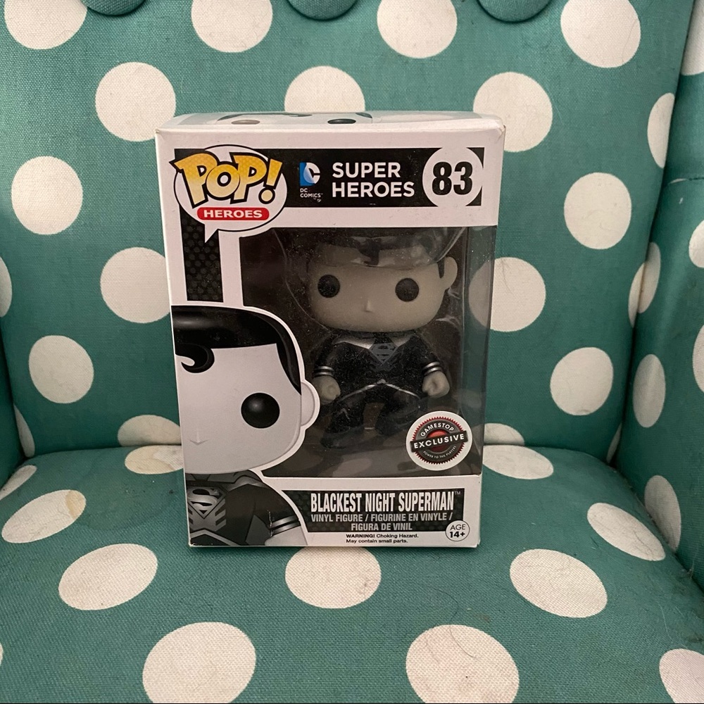 Blackest Night Superman Funko Pop